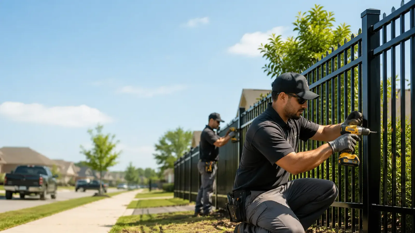 Metal Fence Installation in De Soto, GA